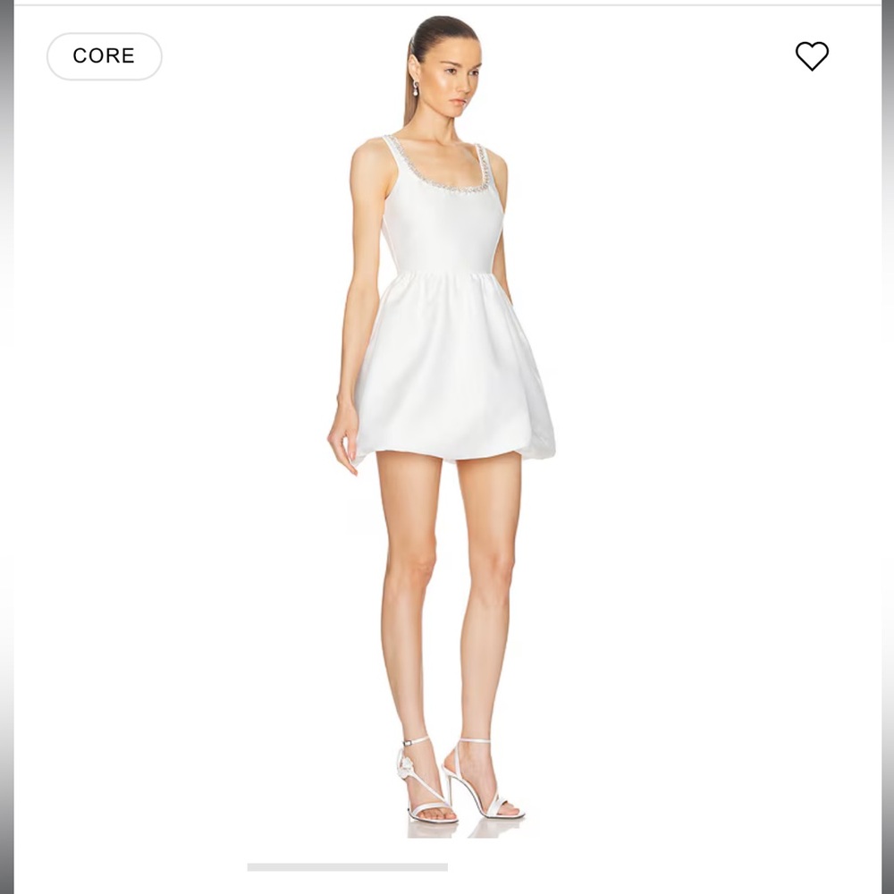 SELF-PORTRAIT
Taffeta Diamante Mini Dress